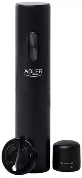 Adler AD 4509 Elektrischer Weinöffner mit Folienschneider, schwarz (AD 4509)