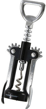 Fackelmann Hebelkorkenzieher verchromt 16,5 cm schwarz