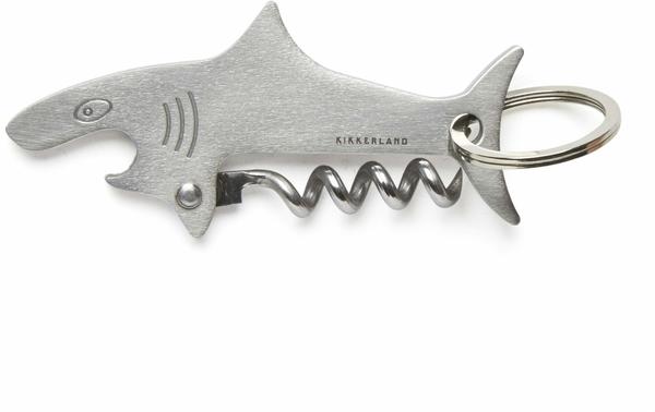 Kikkerland BA93 Shark Key Ring Bottle Opener