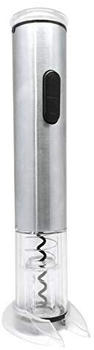 VinBouquet Elektrischer Korkenzieher, Mangan-Stahl Und Abs, Silberfarben, 32 X 10 X 9 Cm