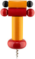 Alessi ES17, Alessi Korkenzieher VALUES COLLECTION gelb/klein gemustert