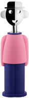 Alessi Korkenzieher Alessandro M. 21 cm rosa/blau
