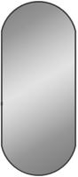 vidaXL Wandspiegel Schwarz 70x30 cm Oval
