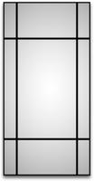 Talos - Black Square, 60 X 120 Cm - Dekospiegel, Badezimmerspiegel - Schwarz