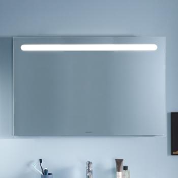 Duravit No. 1 Spiegel mit LED Beleuchtung 100 x 70 cm weiß matt (N17953000000000)