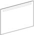 Geberit Option Basic Square Lichtspiegel 100 cm, Beleuchtung oben (502.809.00.1)