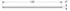Geberit Option Basic Square Lichtspiegel 140 cm, Beleuchtung oben (502.811.00.1)
