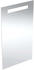 Geberit Option Basic Square Lichtspiegel 40 cm, Beleuchtung oben (502.803.00.1)
