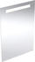 Geberit Option Basic Square Lichtspiegel 50 cm, Beleuchtung oben (502.804.00.1)
