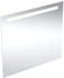 Geberit Option Basic Square Lichtspiegel 80 cm, Beleuchtung oben (502.807.00.1)