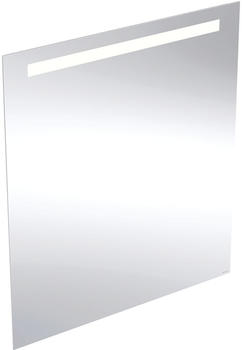 Geberit Option Basic Square Lichtspiegel 80 cm, Beleuchtung oben (502.813.00.1)