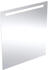 Geberit Option Basic Square Lichtspiegel 80 cm, Beleuchtung oben (502.813.00.1)