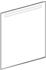 Geberit Option Basic Square Lichtspiegel 80 cm, Beleuchtung oben (502.813.00.1)