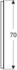 Geberit Option Basic Square Lichtspiegel 90 cm, Beleuchtung oben (502.808.00.1)