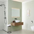Geberit Option Plus Square Lichtspiegel 160 cm mit direkter und indirekter Beleuchtung schwarz matt (502.787.14.1)