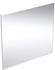 Geberit Option Plus Square Lichtspiegel 75 cm mit direkter und indirekter Beleuchtung aluminium (502.782.00.1)