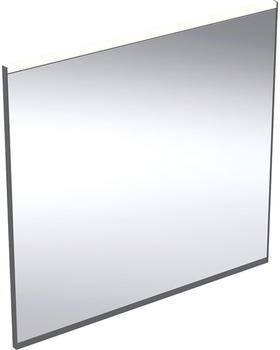 Geberit Option Plus Square Lichtspiegel 75 cm mit direkter und indirekter Beleuchtung schwarz matt (502.782.14.1)