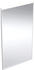 Geberit Option Plus Square Lichtspiegel 40 cm mit direkter und indirekter Beleuchtung aluminium (502.780.00.1)
