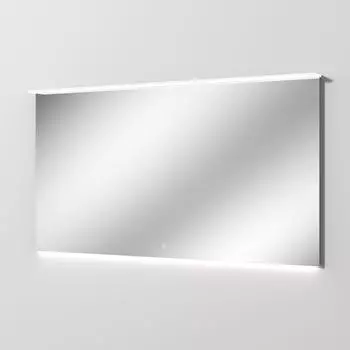 Sanipa Reflection Lichtspiegel LUCA 160 + LED-Lichtsegel dimmbare LED-Beleuchtung (LS0499Z)