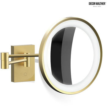 Decor Walther LED Wandkosmetikspiegel beleuchtet BS 40 10x 6W 2700-4000K Gold matt