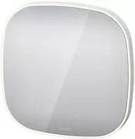Duravit Lichtspiegel Zencha 50x50x5cm, 20 W, m Spiegel-Hz., LED, we.
