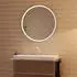Hansgrohe Xarita S Spiegel mit Beleuchtung Ø 90 T: 5 cm 54990700