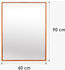 Casa Chic Croxley Wandspiegel 90 x 60 cm rosegold