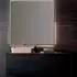 Ideal Standard Conca Spiegel quadratisch 120 cm, mit Beleuchtung neutral, schwarz gerahmt