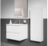 Ideal Standard Mirror & Light Spiegel mit Rahmen 60 cm aluminiumoptik