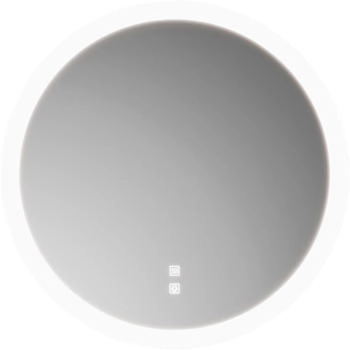 Burgbad Lin20 Spiegel mit LED-Beleuchtung 75 cm, mit Sensorschalter