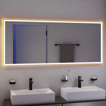 Hansgrohe Xarita E Spiegel 160 x 70 cm mit Berührungssensor mattweiß