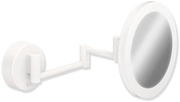 Hewi Serie 950 Kosmetikspiegel, beleuchtet weiß matt
