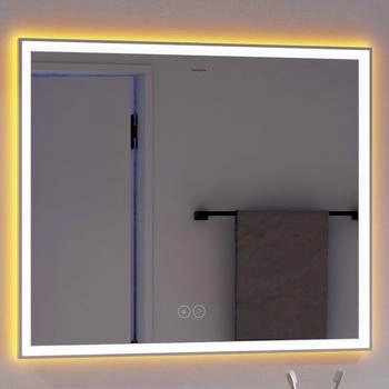 Hansgrohe Xarita E Spiegel 80 x 70 cm mit Berührungssensor mattweiß