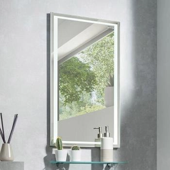 Fackelmann Framelight Spiegelelement 40,5 x 70,5 cm mit umlaufender LED-Beleuchtung