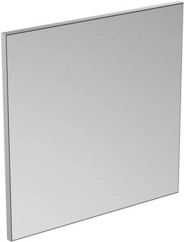 Ideal Standard Mirror & Light Spiegel mit Rahmen 70 cm aluminiumoptik
