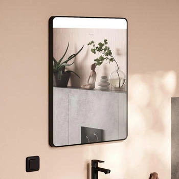 Hansgrohe Xarita Lite Q Spiegel mit horizontaler LED-Beleuchtung 500/30 für Wandschalter