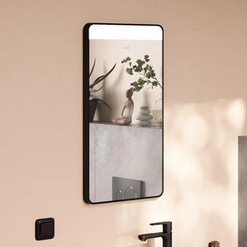 Hansgrohe Xarita Lite Q Spiegel mit horizontaler LED-Beleuchtung 360/30 für Wandschalter