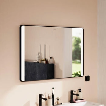 Hansgrohe Xarita Lite Q Spiegel mit seitlicher LED-Beleuchtung 1000/30 für Wandschalter