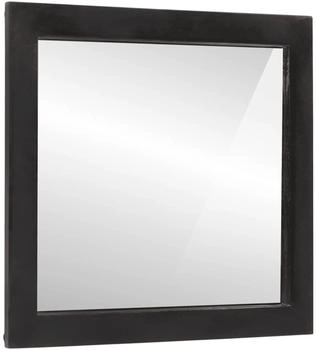 vidaXL Badspiegel 55x1x60 cm Glas und Massivholz Mango Modell 1