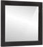 vidaXL Badspiegel 55x1x60 cm Glas und Massivholz Mango Modell 1