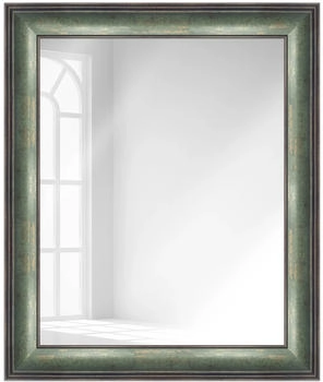 WANDStyle Wandspiegel H235 aus Kunststoff in Grün 60x70 cm im Stil Klassisch