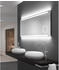 DSK LED-Lichtspiegel Silver Conde 120x60 cm