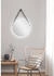 DSK LED-Lichtspiegel Silver Barbier Ø 50 cm Weiß Matt Rund