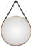 DSK LED-Lichtspiegel Silver Barbier Ø 50 cm Gold Rund