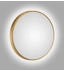 DSK LED-Lichtspiegel Silver Barbier Ø 80 cm Gold Rund