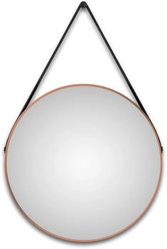 DSK Wandspiegel Silver Coiffeur Ø 80 cm Kupfer Rund