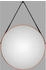 DSK Wandspiegel Silver Coiffeur Ø 80 cm Kupfer Rund