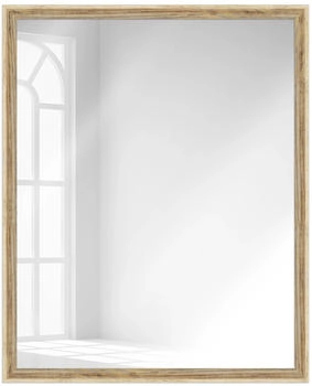 WANDStyle Wandspiegel H790 aus Massivholz in Natur 33x93 cm im Stil Vintage
