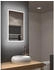 DSK LED-Lichtspiegel Silver Porto 45x70 cm