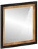 vidaXL Badspiegel 55x1x60 cm Glas und Massivholz Mango